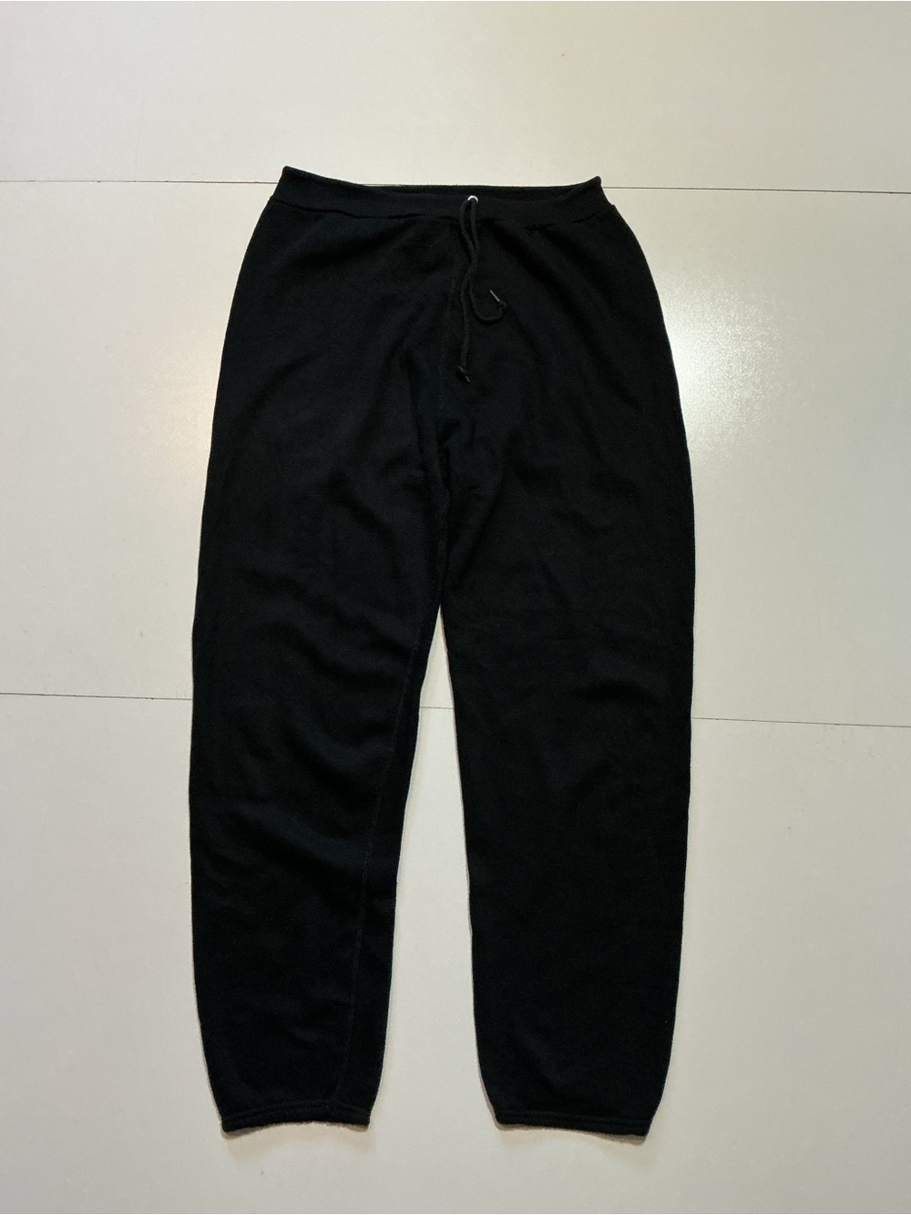 Vintage 80s Made In USA Sportswear Black Fleece 50/50 Track Jogger Sweatpants